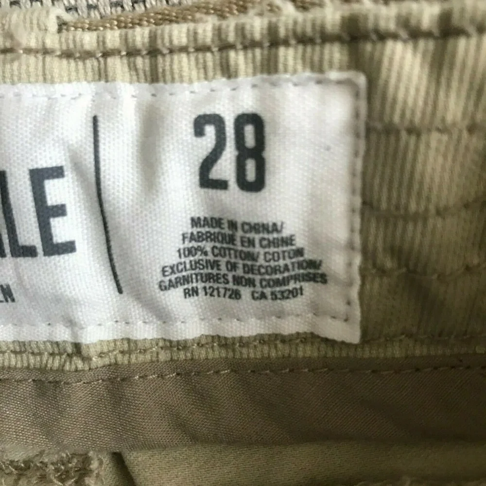 Aeropostale Mens Belted Cargo Shorts Size 28‎ NEW